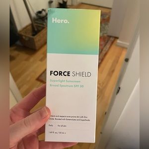brand new hero sunscreen!